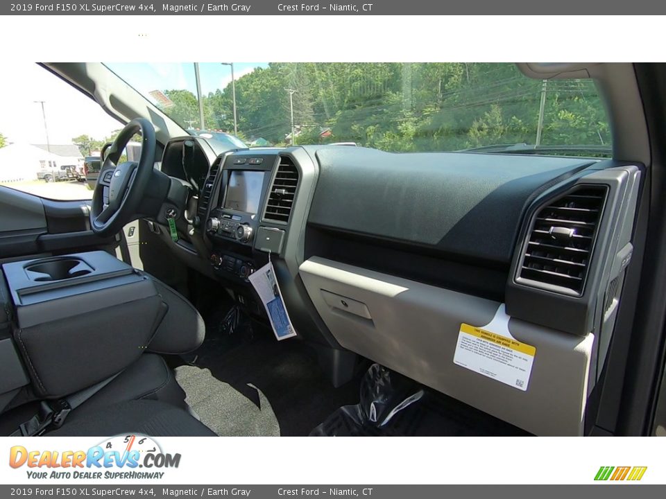 2019 Ford F150 XL SuperCrew 4x4 Magnetic / Earth Gray Photo #24
