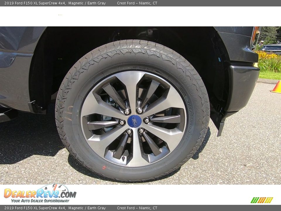 2019 Ford F150 XL SuperCrew 4x4 Magnetic / Earth Gray Photo #26