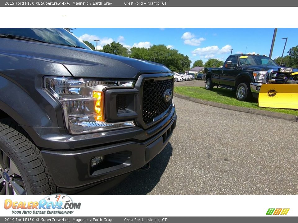 2019 Ford F150 XL SuperCrew 4x4 Magnetic / Earth Gray Photo #27
