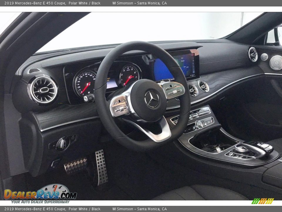 2019 Mercedes-Benz E 450 Coupe Polar White / Black Photo #4