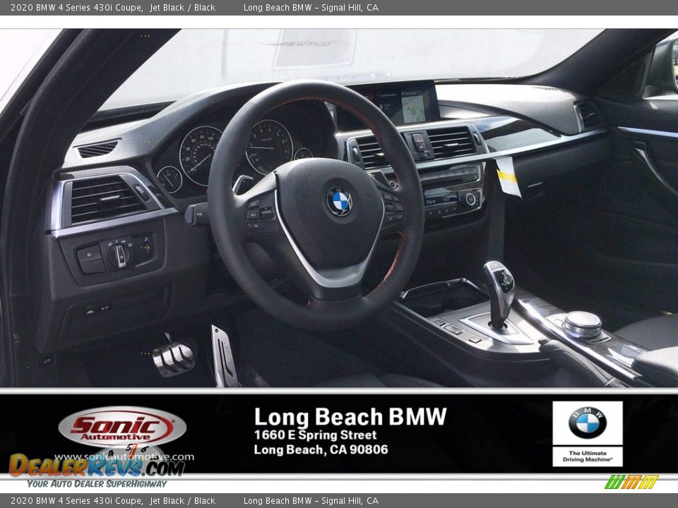 2020 BMW 4 Series 430i Coupe Jet Black / Black Photo #4