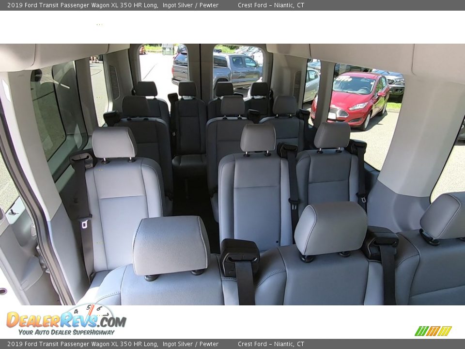 2019 Ford Transit Passenger Wagon XL 350 HR Long Ingot Silver / Pewter Photo #20