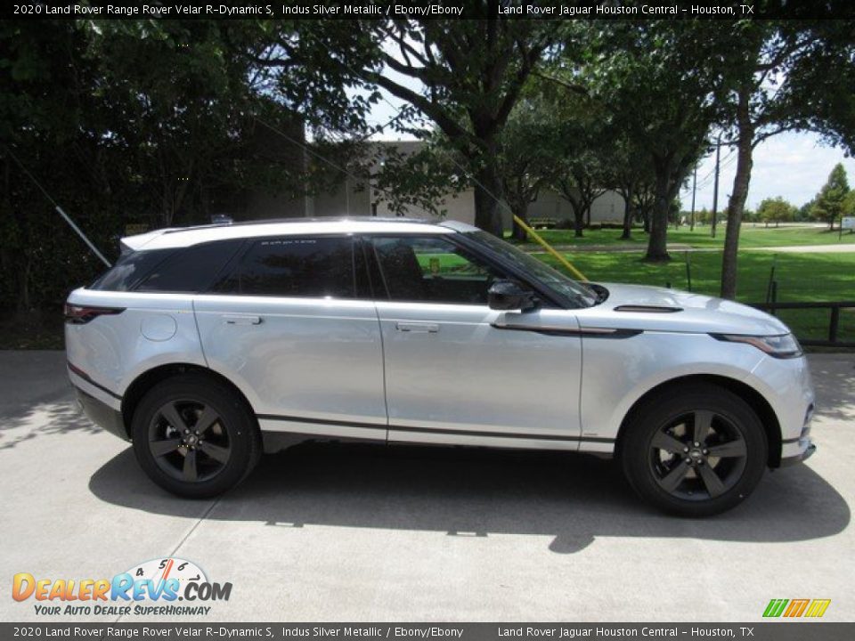 2020 Land Rover Range Rover Velar R-Dynamic S Indus Silver Metallic / Ebony/Ebony Photo #6