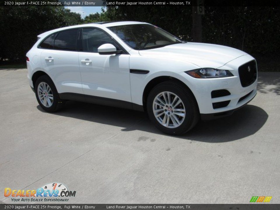 2020 Jaguar F-PACE 25t Prestige Fuji White / Ebony Photo #1