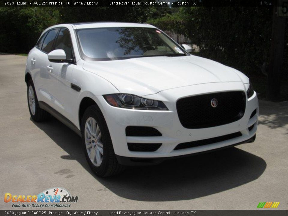 2020 Jaguar F-PACE 25t Prestige Fuji White / Ebony Photo #2