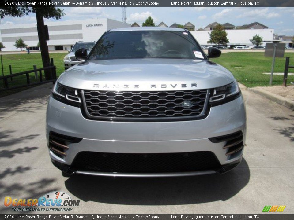 2020 Land Rover Range Rover Velar R-Dynamic S Indus Silver Metallic / Ebony/Ebony Photo #9