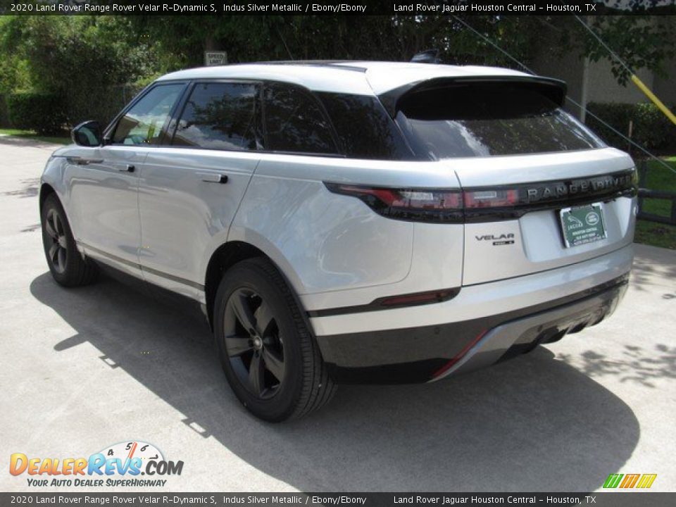 2020 Land Rover Range Rover Velar R-Dynamic S Indus Silver Metallic / Ebony/Ebony Photo #12
