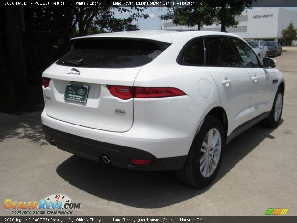 2020 Jaguar F-PACE 25t Prestige Fuji White / Ebony Photo #7