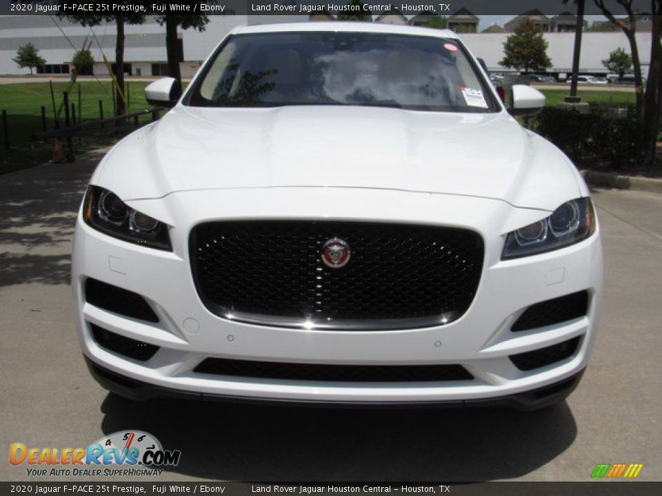 2020 Jaguar F-PACE 25t Prestige Fuji White / Ebony Photo #9