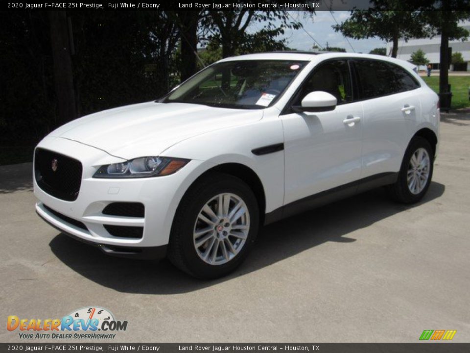 2020 Jaguar F-PACE 25t Prestige Fuji White / Ebony Photo #10