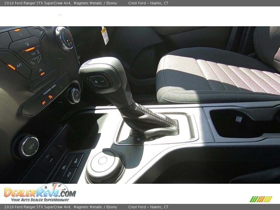 2019 Ford Ranger STX SuperCrew 4x4 Magnetic Metallic / Ebony Photo #16