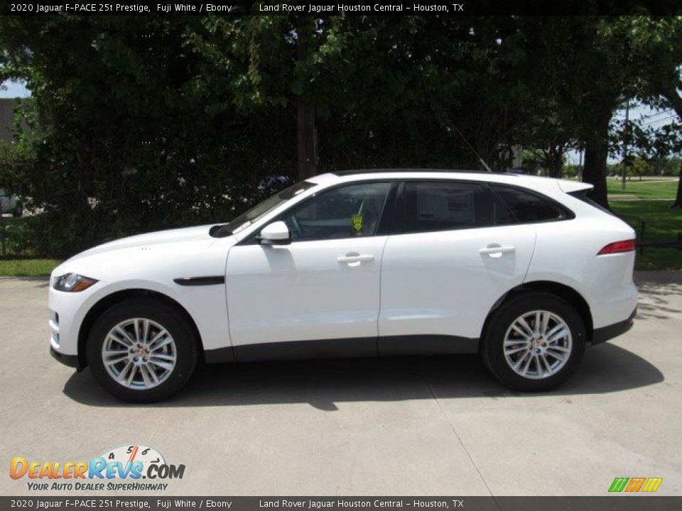 2020 Jaguar F-PACE 25t Prestige Fuji White / Ebony Photo #11