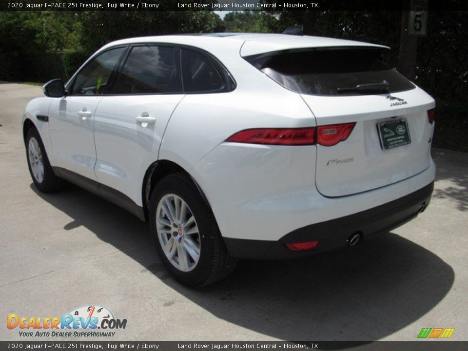 2020 Jaguar F-PACE 25t Prestige Fuji White / Ebony Photo #12