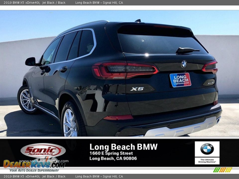 2019 BMW X5 xDrive40i Jet Black / Black Photo #2