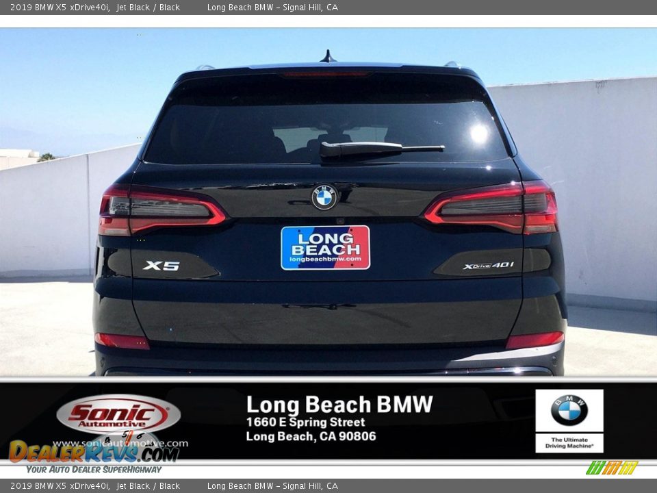 2019 BMW X5 xDrive40i Jet Black / Black Photo #3