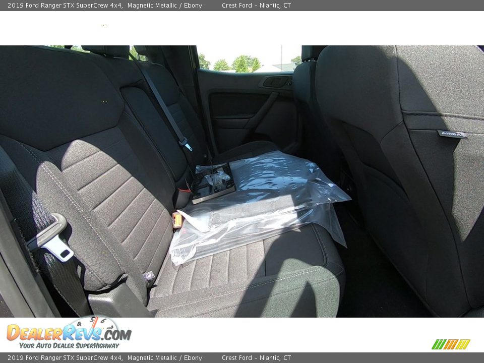 2019 Ford Ranger STX SuperCrew 4x4 Magnetic Metallic / Ebony Photo #22