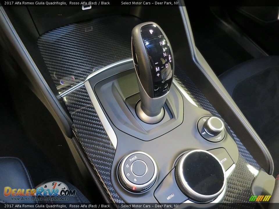2017 Alfa Romeo Giulia Quadrifoglio Rosso Alfa (Red) / Black Photo #28