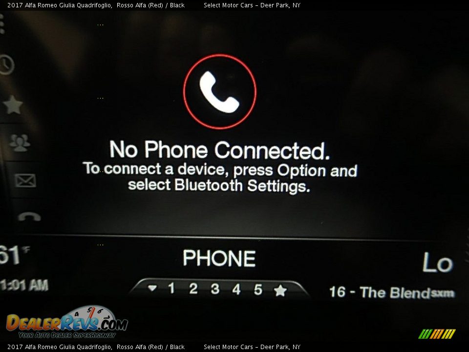 2017 Alfa Romeo Giulia Quadrifoglio Rosso Alfa (Red) / Black Photo #31