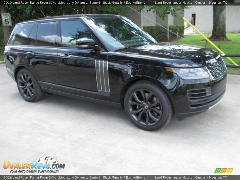 2019 Land Rover Range Rover SVAutobiography Dynamic Santorini Black Metallic / Ebony/Ebony Photo #1