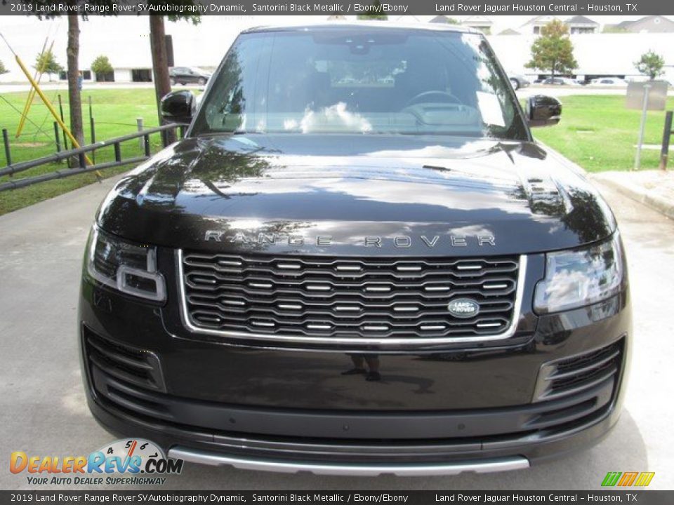 2019 Land Rover Range Rover SVAutobiography Dynamic Santorini Black Metallic / Ebony/Ebony Photo #9