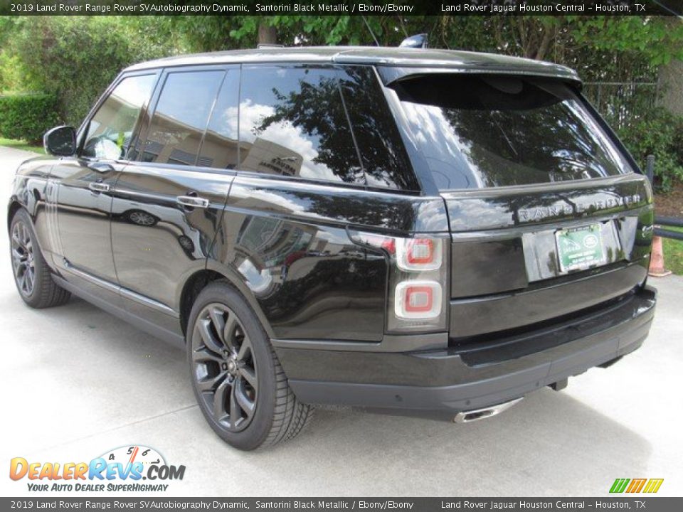 2019 Land Rover Range Rover SVAutobiography Dynamic Santorini Black Metallic / Ebony/Ebony Photo #12