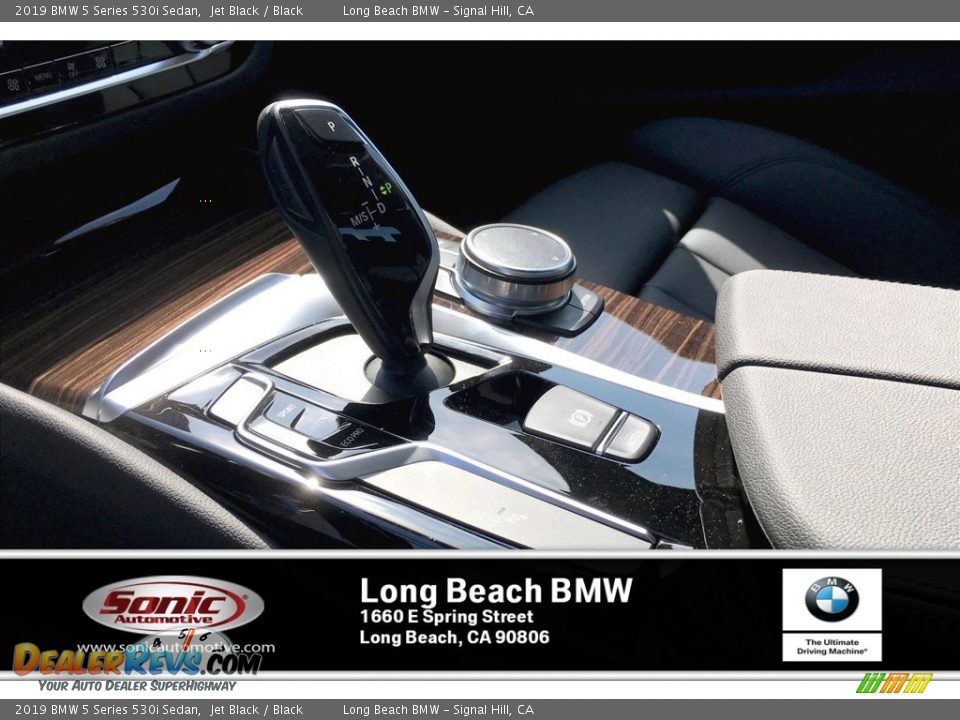 2019 BMW 5 Series 530i Sedan Jet Black / Black Photo #6