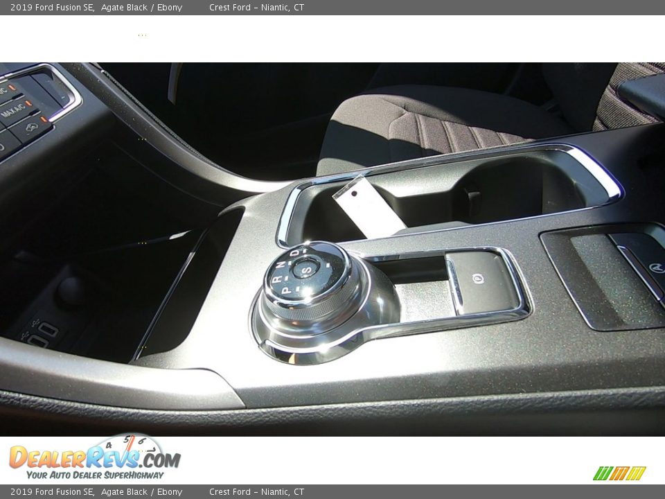 2019 Ford Fusion SE Agate Black / Ebony Photo #17