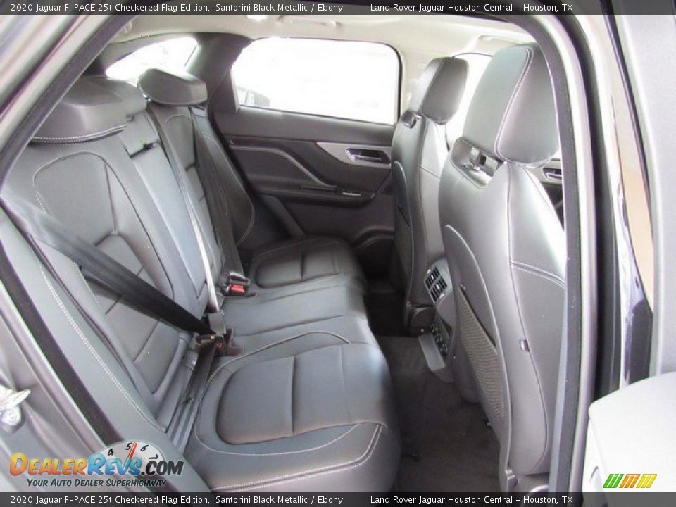 2020 Jaguar F-PACE 25t Checkered Flag Edition Santorini Black Metallic / Ebony Photo #18