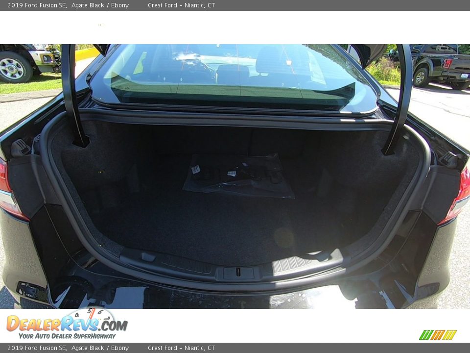 2019 Ford Fusion SE Agate Black / Ebony Photo #21