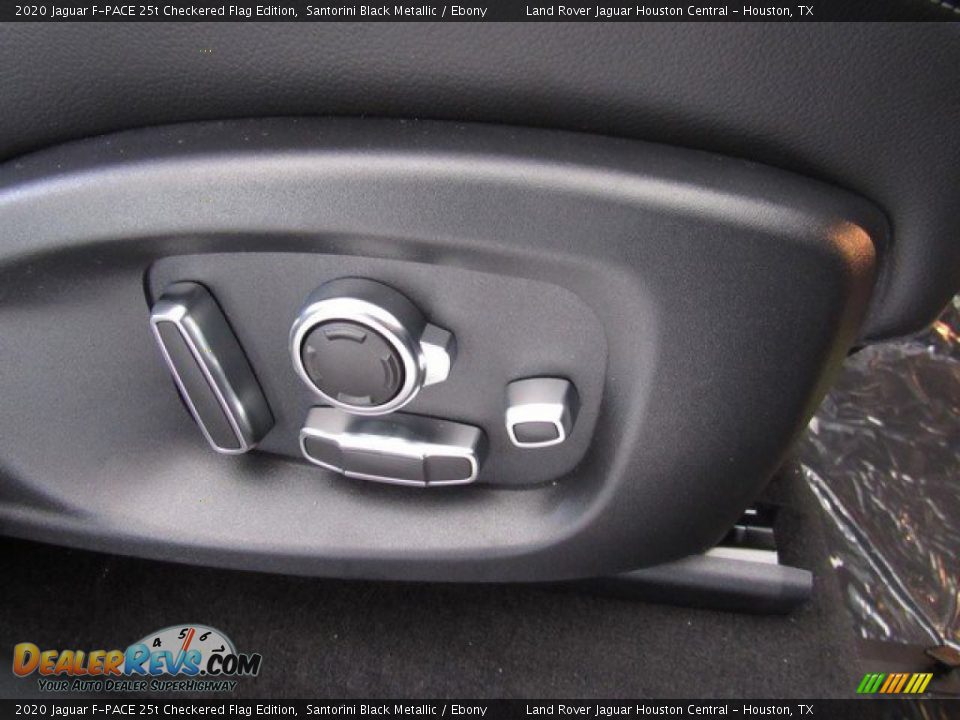 2020 Jaguar F-PACE 25t Checkered Flag Edition Santorini Black Metallic / Ebony Photo #20