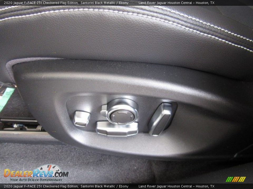 2020 Jaguar F-PACE 25t Checkered Flag Edition Santorini Black Metallic / Ebony Photo #27