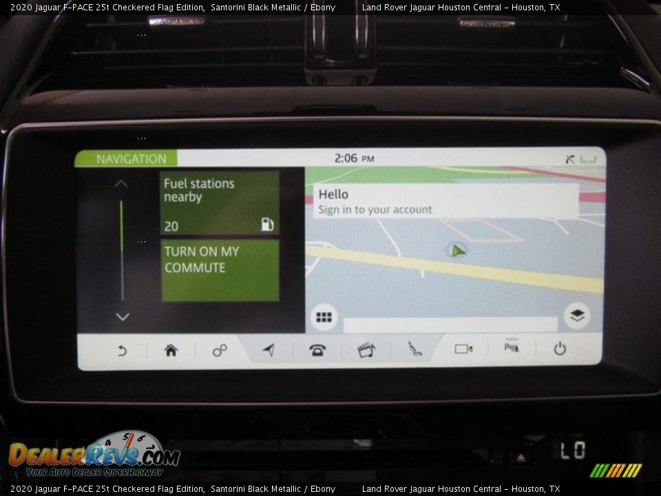 2020 Jaguar F-PACE 25t Checkered Flag Edition Santorini Black Metallic / Ebony Photo #35