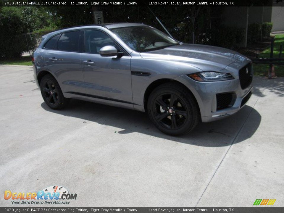 2020 Jaguar F-PACE 25t Checkered Flag Edition Eiger Gray Metallic / Ebony Photo #1