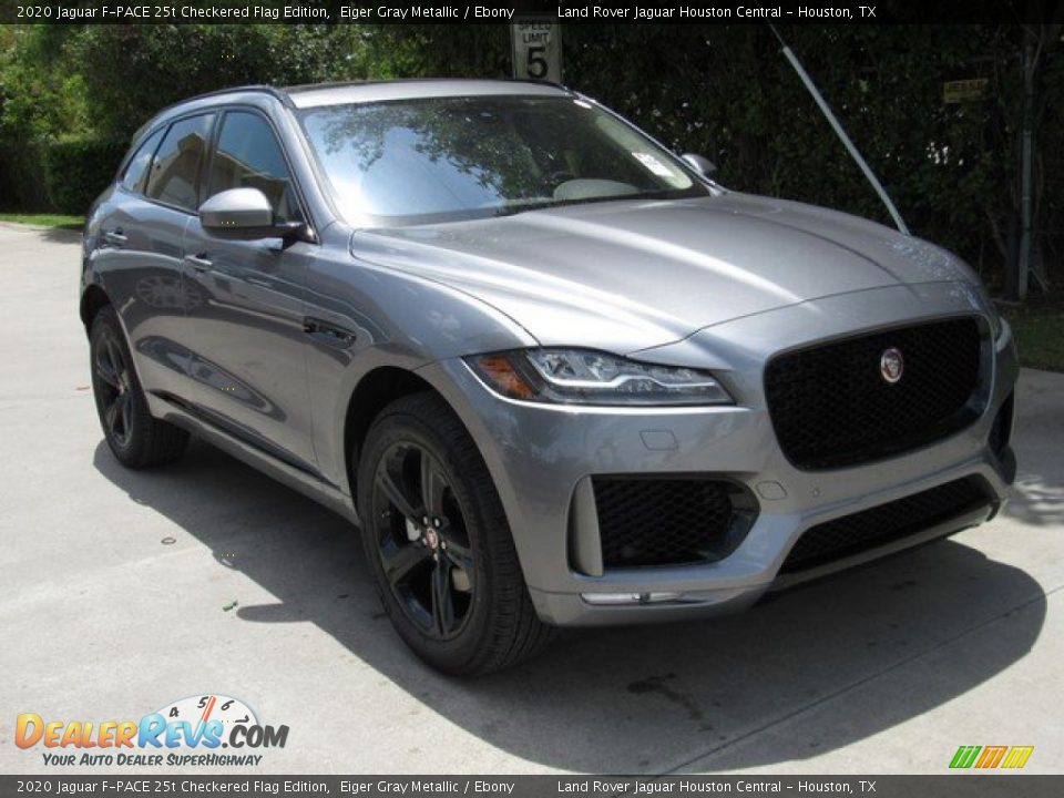 Front 3/4 View of 2020 Jaguar F-PACE 25t Checkered Flag Edition Photo #2
