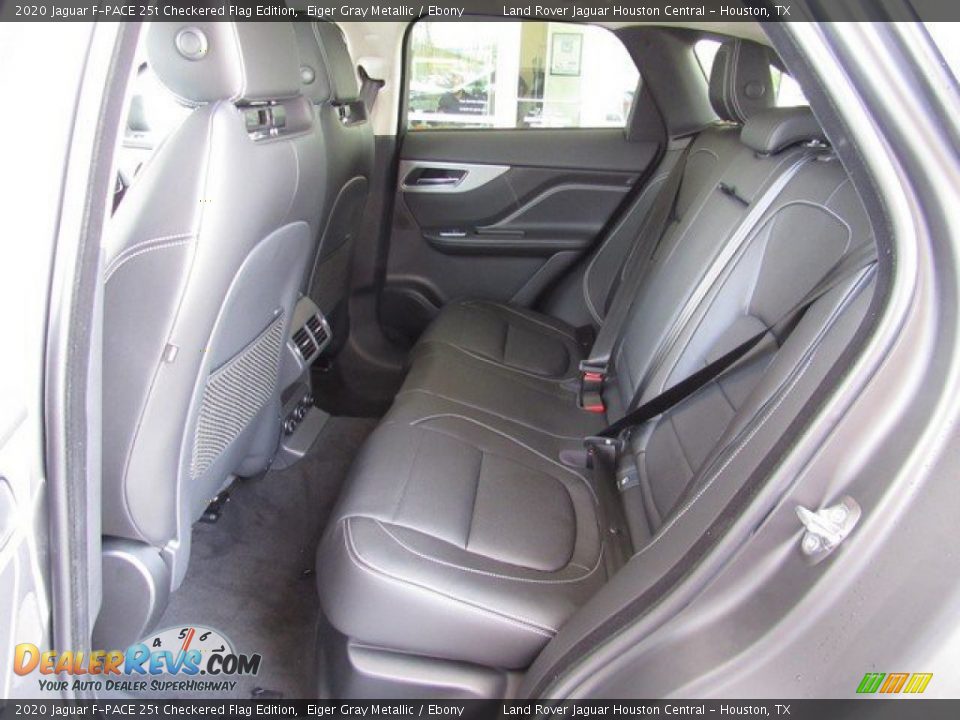 Rear Seat of 2020 Jaguar F-PACE 25t Checkered Flag Edition Photo #5