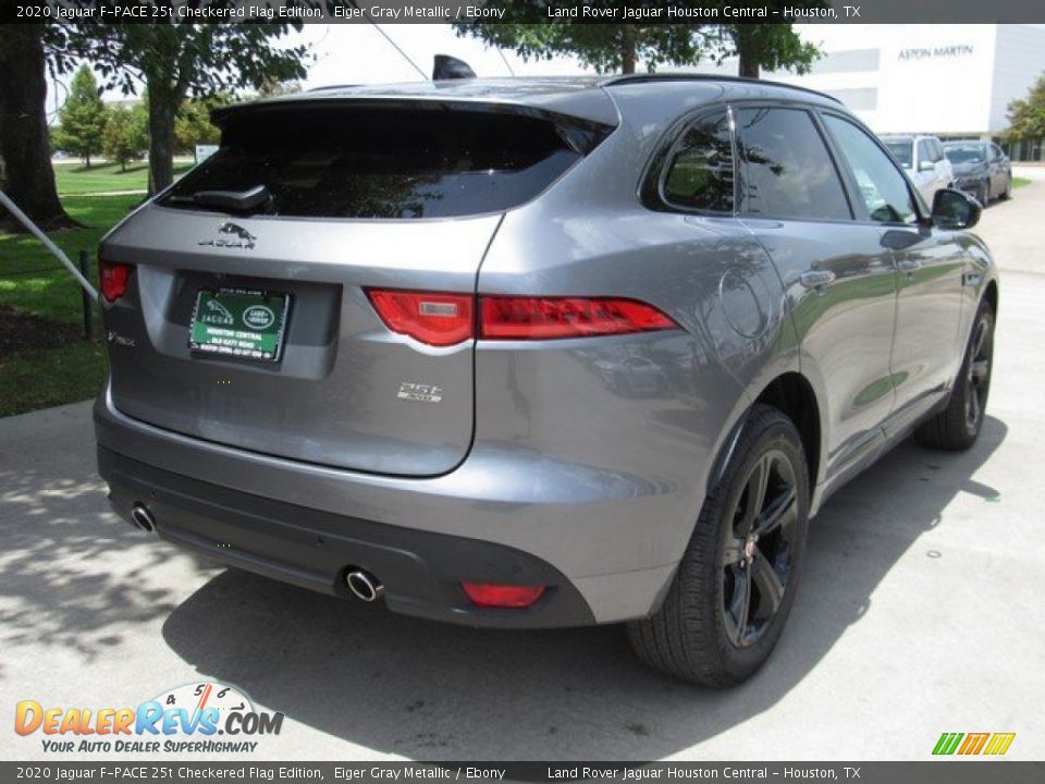 2020 Jaguar F-PACE 25t Checkered Flag Edition Eiger Gray Metallic / Ebony Photo #7
