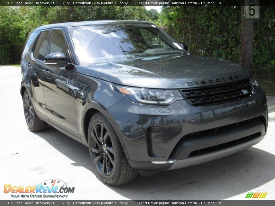 2019 Land Rover Discovery HSE Luxury Carpathian Gray Metallic / Ebony Photo #2