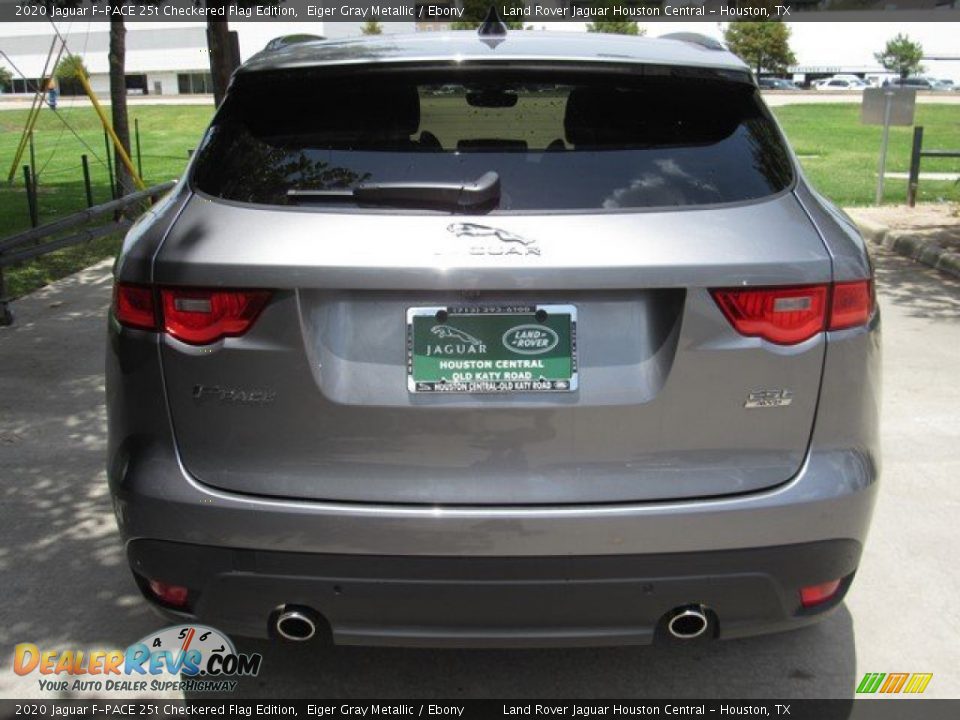 2020 Jaguar F-PACE 25t Checkered Flag Edition Eiger Gray Metallic / Ebony Photo #8