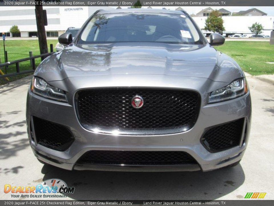 2020 Jaguar F-PACE 25t Checkered Flag Edition Eiger Gray Metallic / Ebony Photo #9