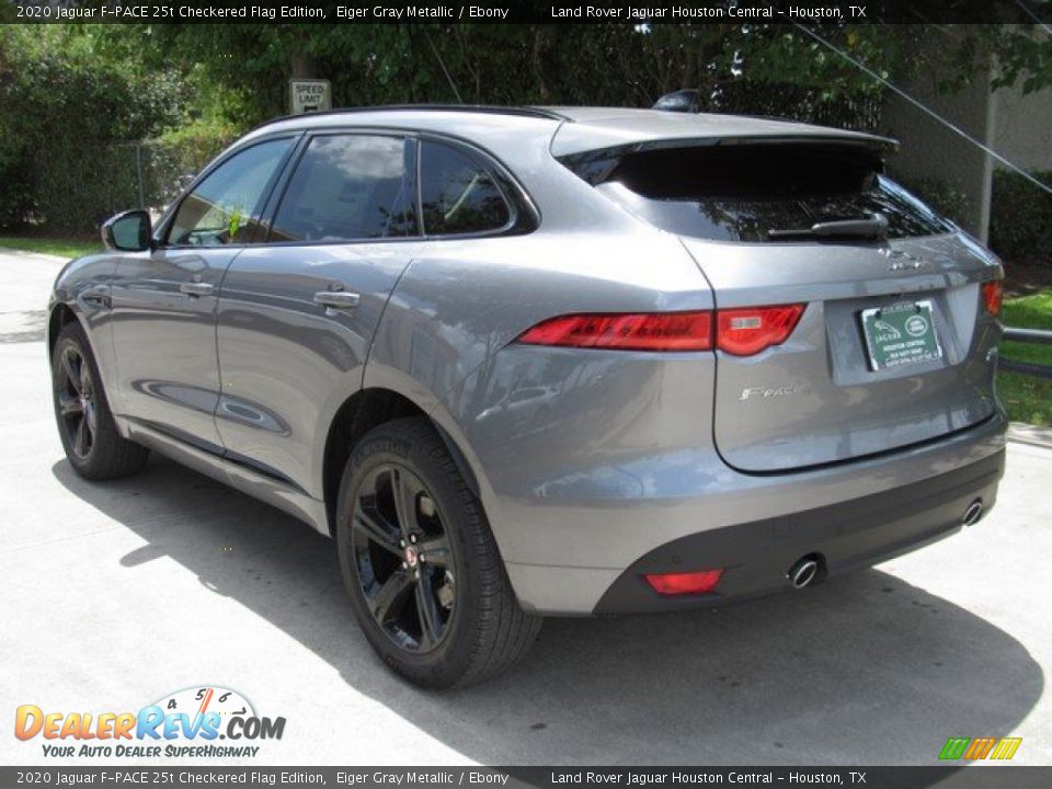 2020 Jaguar F-PACE 25t Checkered Flag Edition Eiger Gray Metallic / Ebony Photo #12
