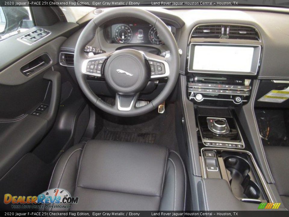 2020 Jaguar F-PACE 25t Checkered Flag Edition Eiger Gray Metallic / Ebony Photo #13