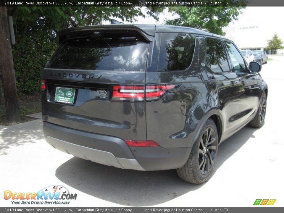 2019 Land Rover Discovery HSE Luxury Carpathian Gray Metallic / Ebony Photo #7