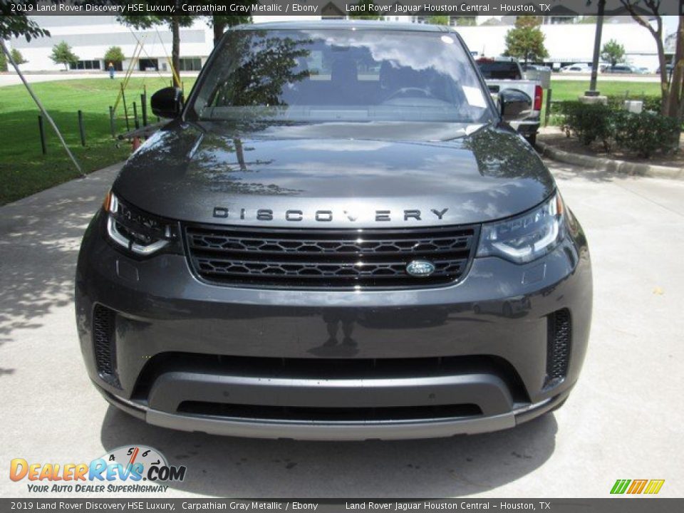 2019 Land Rover Discovery HSE Luxury Carpathian Gray Metallic / Ebony Photo #9