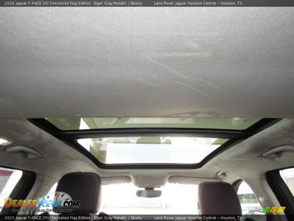 Sunroof of 2020 Jaguar F-PACE 25t Checkered Flag Edition Photo #17