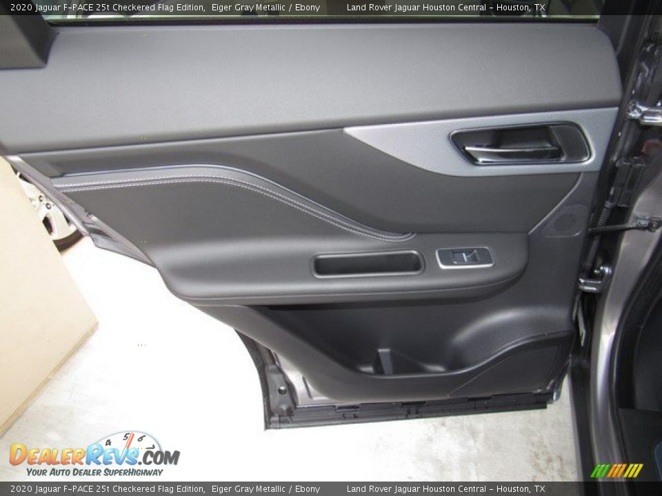 2020 Jaguar F-PACE 25t Checkered Flag Edition Eiger Gray Metallic / Ebony Photo #23