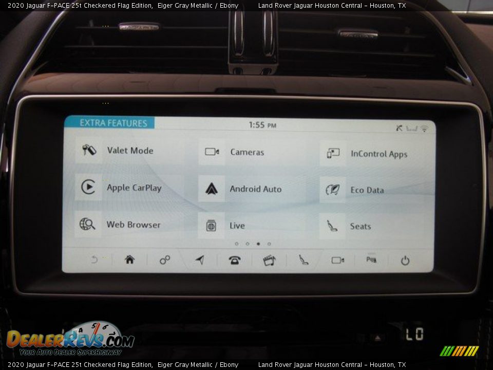 2020 Jaguar F-PACE 25t Checkered Flag Edition Eiger Gray Metallic / Ebony Photo #32