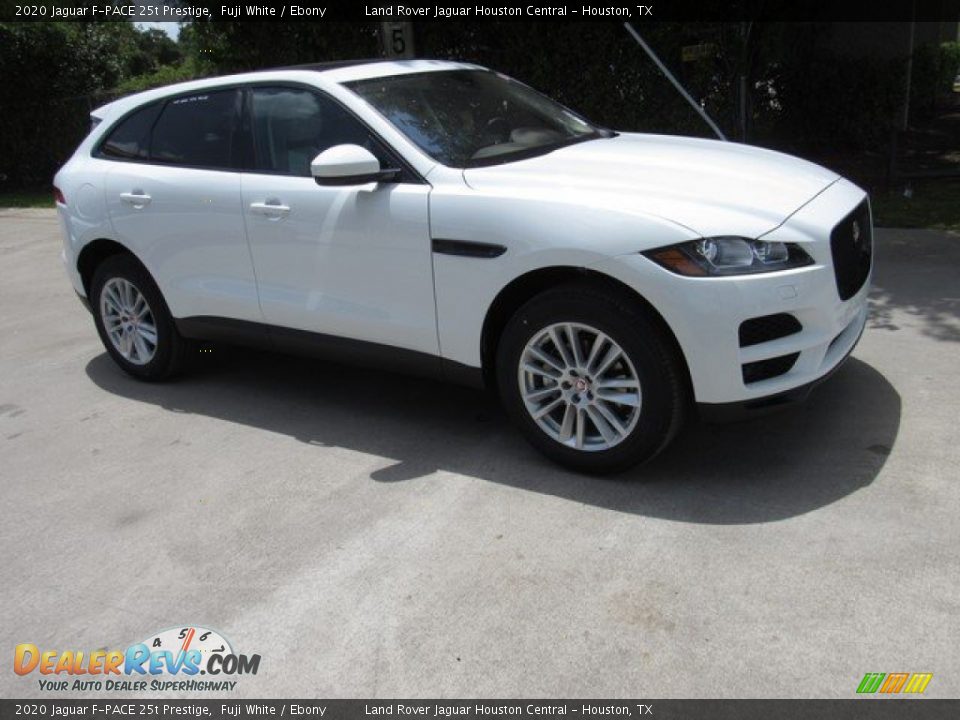 2020 Jaguar F-PACE 25t Prestige Fuji White / Ebony Photo #1