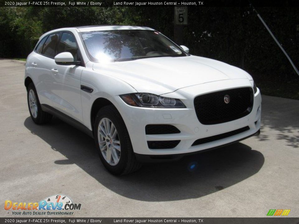 2020 Jaguar F-PACE 25t Prestige Fuji White / Ebony Photo #2