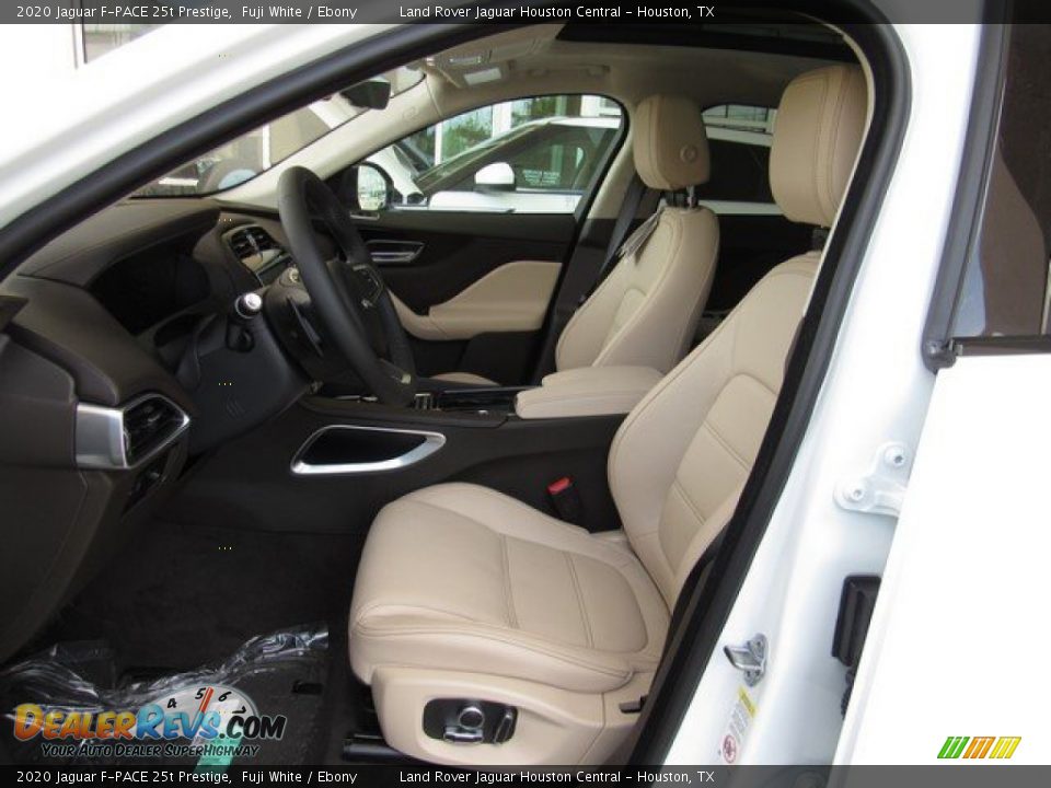 2020 Jaguar F-PACE 25t Prestige Fuji White / Ebony Photo #3