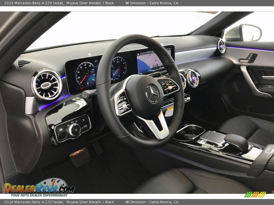 2019 Mercedes-Benz A 220 Sedan Mojave Silver Metallic / Black Photo #4